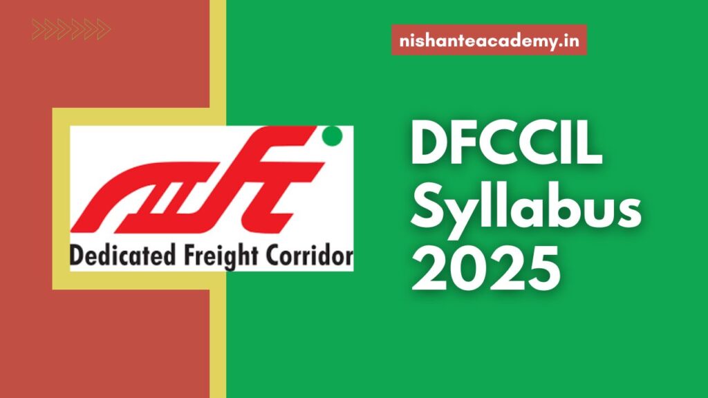 DFCCIL Syllabus 2025