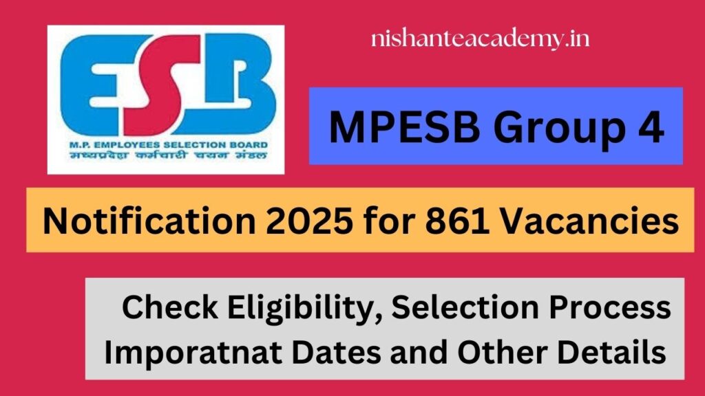 MPESB Group 4 Notification 2025